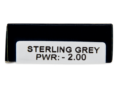 TopVue Daily Color - Sterling Grey - Tageslinsen mit Stärke (2 Linsen) - Vorschau
