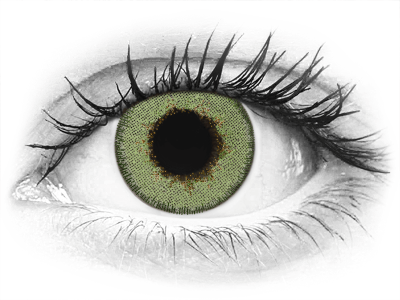 TopVue Daily Color - Green - Tageslinsen ohne Stärke (2 Linsen)