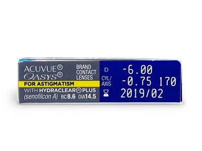 Acuvue Oasys for Astigmatism (6 Linsen) - Vorschau