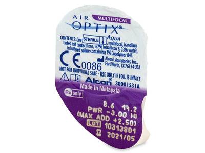 Air Optix Aqua Multifocal (6 Linsen) - Blister Vorschau