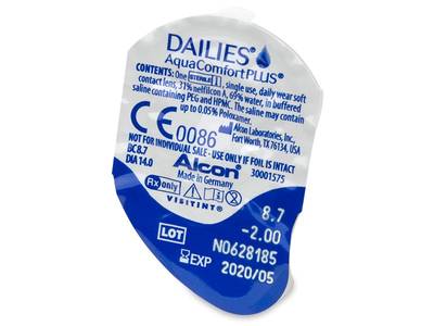 Dailies AquaComfort Plus (90 Linsen) - Blister Vorschau