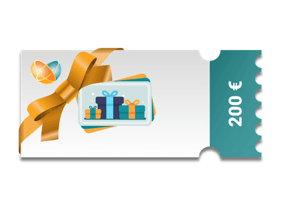Geschenkgutschein im Wert von 200 €