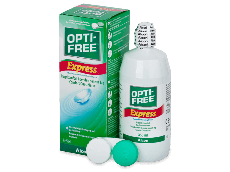 Pflegemittel OPTI-FREE Express 355 ml - Reinigungslösung