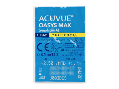 Acuvue Oasys Max 1-Day Multifocal (30 Linsen) - Blister Vorschau
