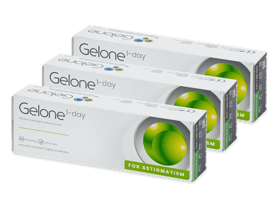 Gelone 1-day for Astigmatism (90 Linsen) - Torische Kontaktlinsen