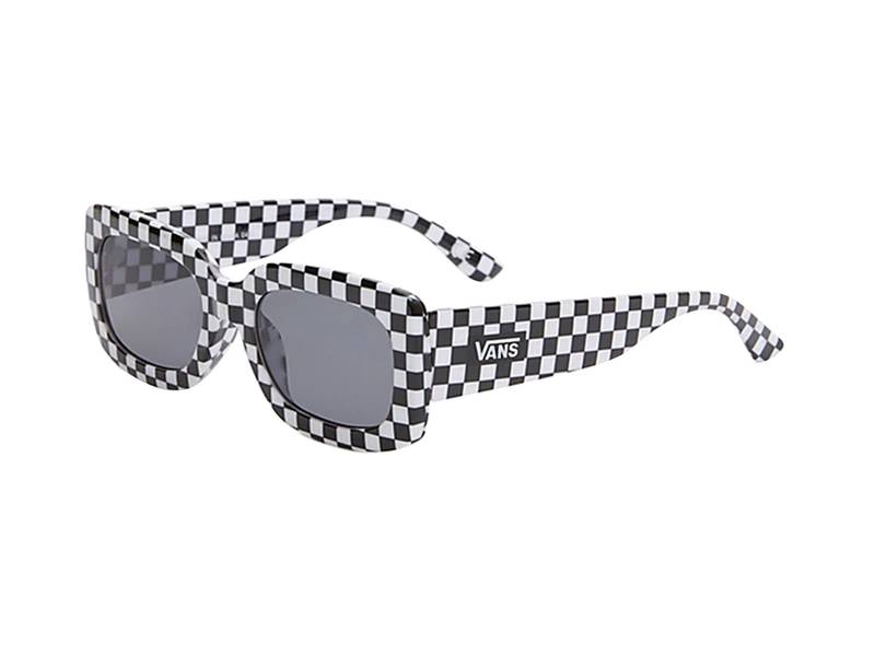 Black and white checkered sunglasses top