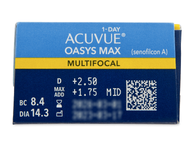 Acuvue Oasys Max 1-Day Multifocal (90 Linsen) - Vorschau