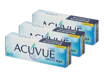 Acuvue Oasys Max 1-Day Multifocal (90 Linsen) - Multifokale Kontaktlinsen