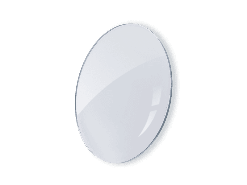 Brillenglas 1.74 (Transparent) - Beispielbild