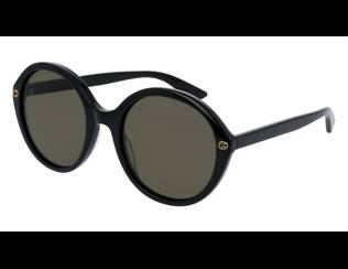 Gucci GG0023S-001 Sonnenbrillen Oval / Elipse - Gucci GG0023S-001