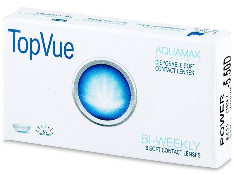 TopVue Bi-weekly (6 Linsen) - 2-Wochen-Kontaktlinsen