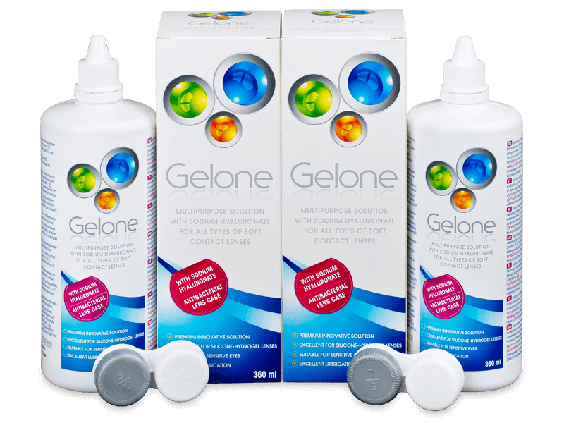 Gelone 2 x 360 ml  - Pflegelösung – günstigeres Duo Pack