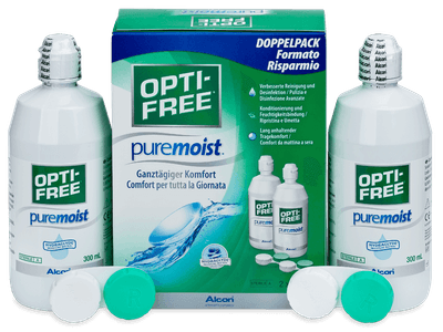 Pflegemittel OPTI-FREE PureMoist 2 x 300 ml - Dieses Produkt gibt es außerdem in folgenden Abpackungen