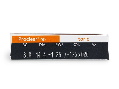 Proclear Toric (6 Linsen) - Vorschau