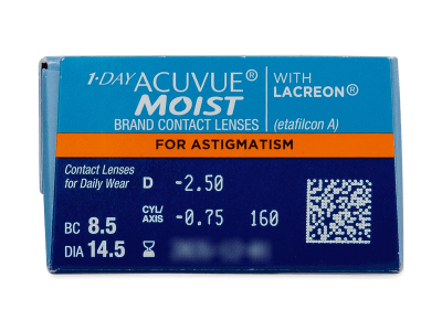 1 Day Acuvue Moist for Astigmatism (30 Linsen) - Vorschau