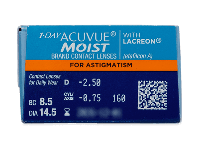 1 Day Acuvue Moist for Astigmatism (30 Linsen) - Vorschau