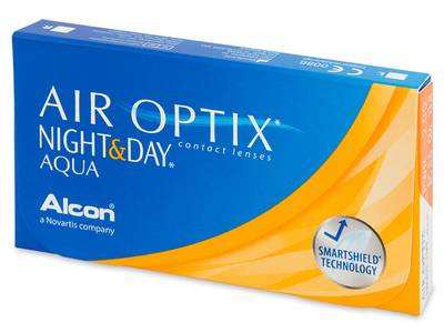 Air Optix Night and Day Aqua (6 Linsen) - Älteres Design