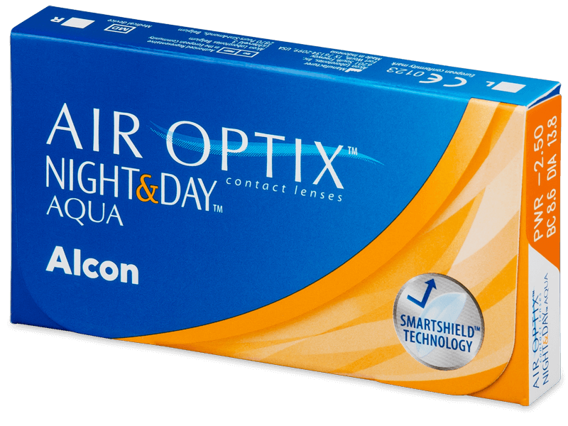 Air Optix Night and Day Aqua (6 Linsen) - Monatslinsen