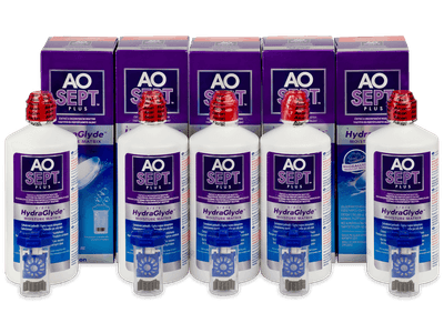Pflegemittel AO SEPT PLUS HydraGlyde 5 x 360 ml - Dieses Produkt gibt es außerdem in folgenden Abpackungen